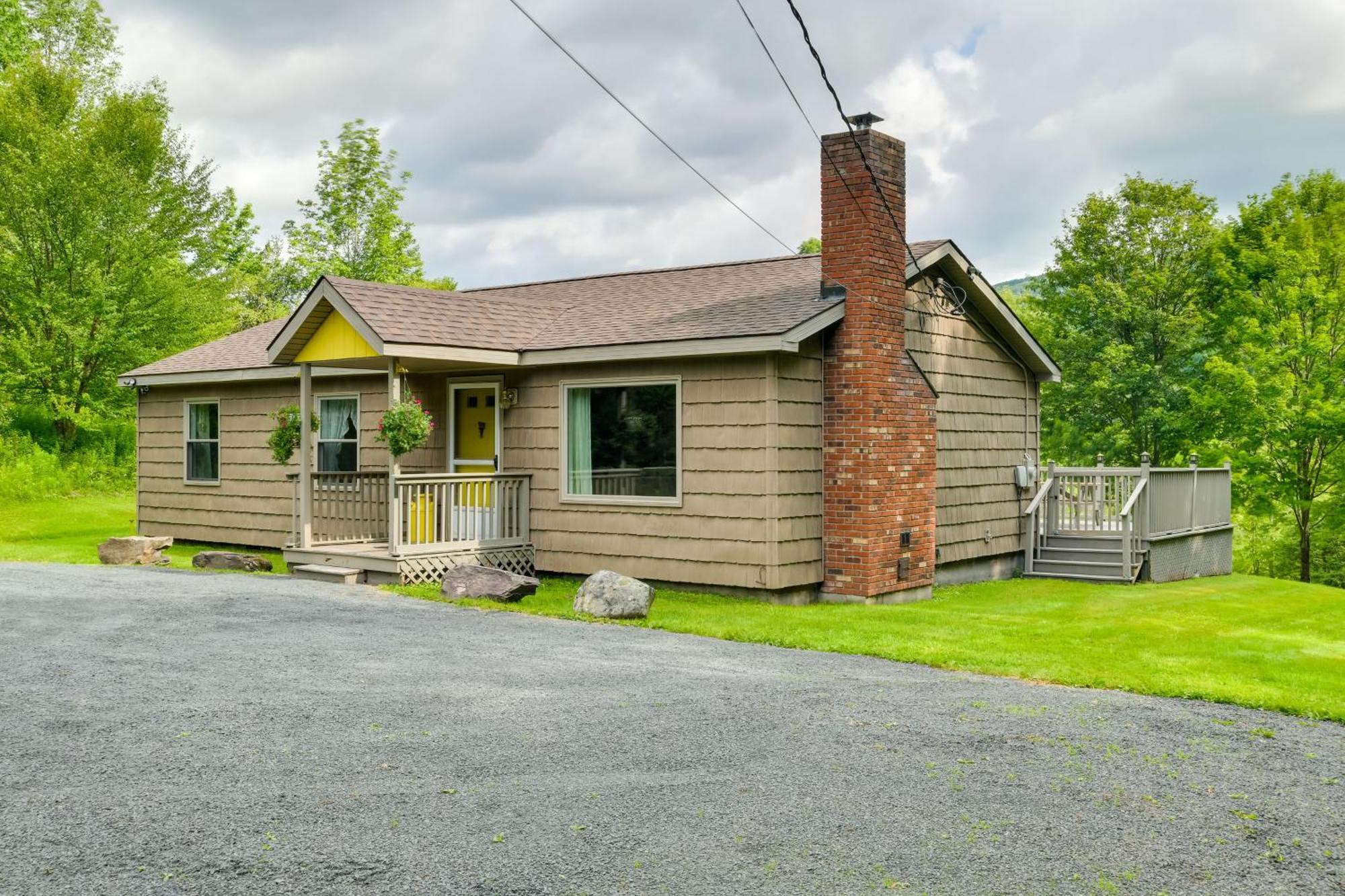 Quiet Catskills Getaway With Deck And Mtn Views New Kingston Luaran gambar